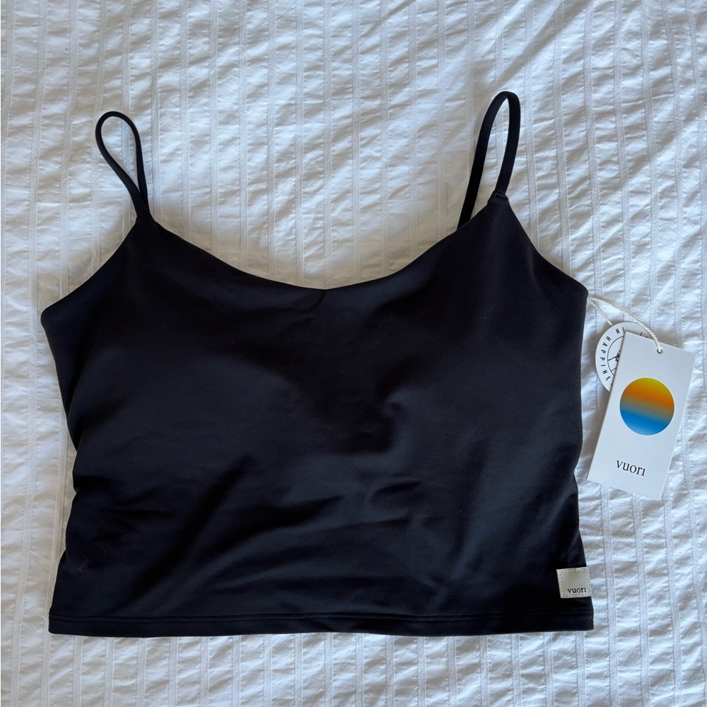 NWT Vuori Halo Cami BLACK, MEDIUM